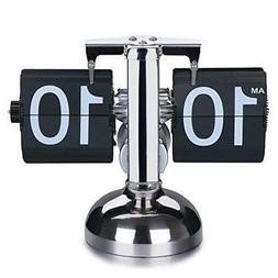 WoneNice Retro Digital Flip Down Clock - Internal Gear Opera