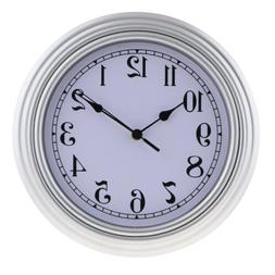 AA Battery Operated Easy Read - Analog Wall Clock -for Home 