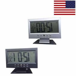 ABS Automatic Digital Full Calendar Wall Clock Large Screen 