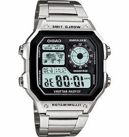 Casio Men's AE1200WHD-1A Stainless Steel Digital Watch