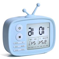 Alarm Clock for Kids, One Fire LED Digital Alarm Clock with 