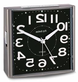 Alarm Clock for Bedrooms,Analog Silent Alarm Clock Non Ticki