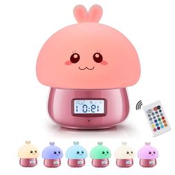 Alarm Clock for Girls Sleep Trainer Clock for Toddlers Kids 