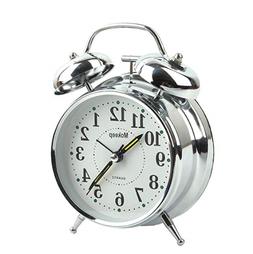 Alarm Clock for Heavy Sleepers 4" Twin Bell Vintage Alarm Cl
