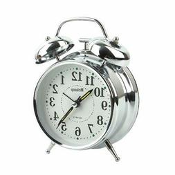 Mokeep Alarm Clock for Heavy Sleepers 4 Twin Bell Vintage Al