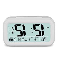 Hense Digital LCD Large Screen Alarm Clock Multi-function wi