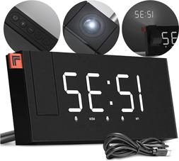 Alarm Clock Project The Time on Wall Ceiling Digital Display