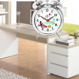 Alarm Clock Vintage Double Bells Alarm Clock For Bedroom Sid