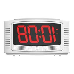 DreamSky Digital Alarm Clock, 1.2" Clear LED Digit Display w