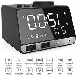 For Bedrooms, 4.2" Led Digital Radio With Fm Radio, Dual Usb