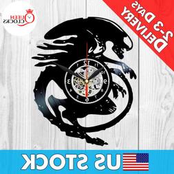 Alien Queen Prometheus Vinyl Record Wall Clock Movies Best G