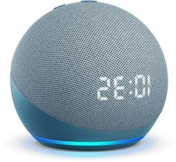 Amazon Echo Dot 4th Generation Smart Speaker with Clock and 