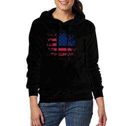 American Independence Paint Women's Sweatshirt Casual Long S