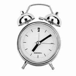 Analog Alarm Clock Vintage Retro Classic Bedroom Bedside Bat