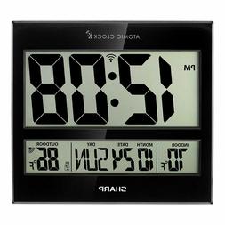 Sharp Atomic Clock - Atomic Accuracy - Never Needs Setting! 