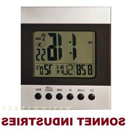 Atomic Desk Bedroom Wall Alarm Clock-1.5" Time Number, Back 