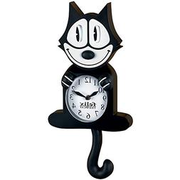 Felix Animated Clock With Moving Eyes & Tail