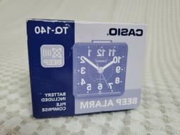 Authentic Casio White & Black Traveler's Beeper Sound Alarm 