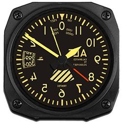Trintec Aviation Vintage Altimeter Altitude Travel Alarm Clo