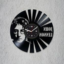 Beatles Vinyl Record Wall Clock Modern John Lennon Room Art 