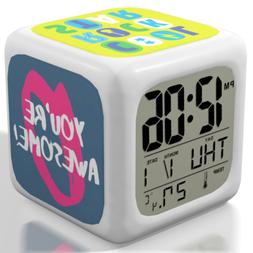 Bedroom Alarm Clock for Heavy Sleepers, Kids and Teen, Boys 