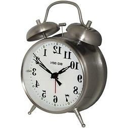 Westclox 70010 4.5-Inch 2-Bell Quartz Alarm Clock