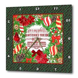 3dRose Beverly Turner Christmas Design - Wishing Merry Chris