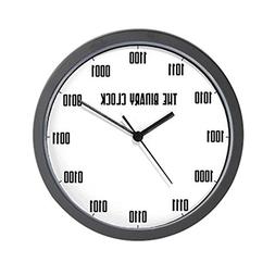 CafePress - Binary Clock - Unique Decorative 10" Wall Clock