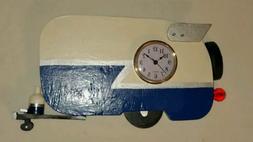 Blue!! HandCrafted Shasta Glamper Travel Trailer RV 12 Hour 