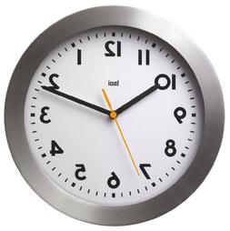 BAI Brushed Aluminum Wall Clock, Landmark