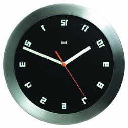 BAI Brushed Aluminum Wall Clock, Milan