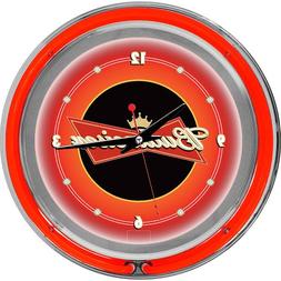 Budweiser Neon Wall Clock
