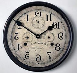 Bundy Wall Clock, Available in 8 Sizes, Most Sizes Ship 2-3 