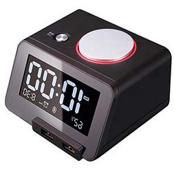  Homtime C1 Pro Alarm Clock for Bedrooms with Bluetooth Spea