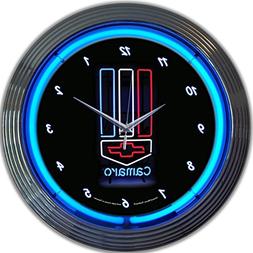 Neonetics Camaro Neon Wall Clock, 15-Inch