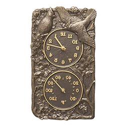 Whitehall Products Cardinal Combo Clock, French Bronze