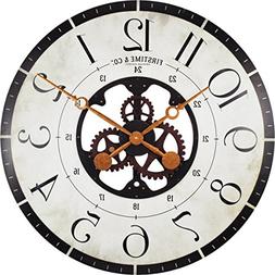 FirsTime Carlisle Gears Wall Clock