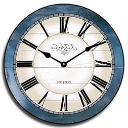 Carolina Blue Wall Clock, Available in 8 Sizes, Most Sizes S