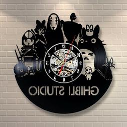 For Bedroom Vinyl Record Wall Watch