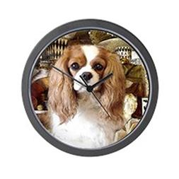 CafePress - Cavalier King Charles Spaniel Wall Clock - Uniqu