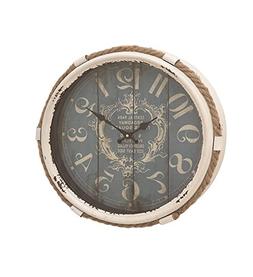 Chic Metal Rope Glass Wall Clock