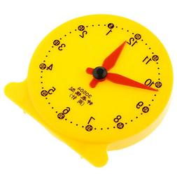 Children Educational Toy Gift Clock Learning Time Math Schoo
