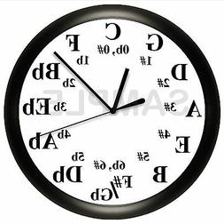 CIRCLES OF FIFTHS WALL CLOCK GIFT DECOR MATH TEACHER PROFESS