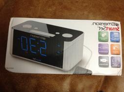 Emerson CKS1708 Smart automatic time setting Alarm Clock Rad
