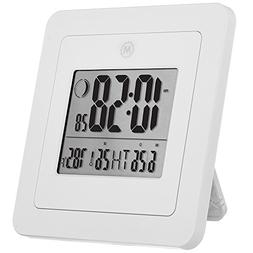 Marathon CL030049-WH Digital Wall Clock with 4.5 Inch Large 