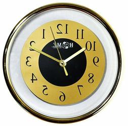 Uniware CL350 Stylish Modern Wall Clock-Analog Quartz, Golde