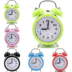 Battery Operated Snooze Electronic Alarm Clocks Small Home