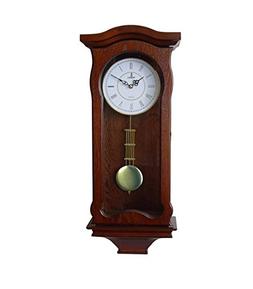 Best Pendulum Wall Clock, Silent Decorative Wood Clock With 