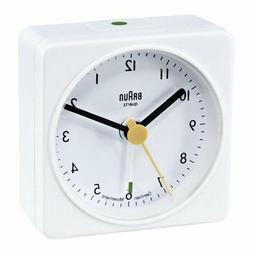 Braun: Classic Travel Alarm Clock - White 