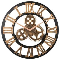 SmallGrass Clock 12" inch  Silent Gear Wall Clock - Large 3D